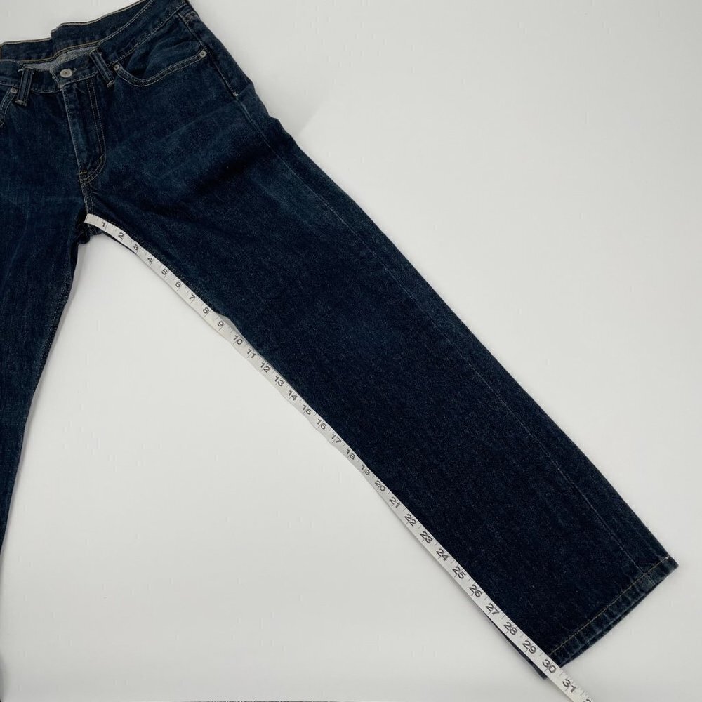 Levi's 514 Straight Leg Jeans Mens Size 30x32 100% Cotton Casual Denim Pockets - Picture 8 of 8